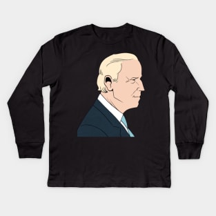 Joe Biden (2024) Kids Long Sleeve T-Shirt